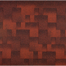 Битумная черепица «Акцент» «Красная Эко»