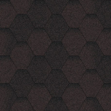 Битумная черепица «Мозаика» «Коричневая эко»