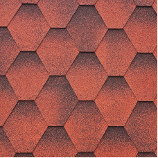 Битумная черепица «Мозаика» «Мак»