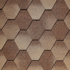 Битумная черепица «Мозаика» «Сахара»